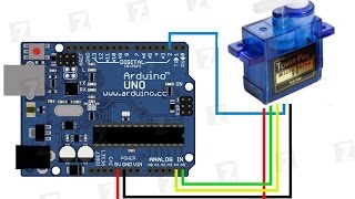 КАК ПОДКЛЮЧИТЬ СЕРВОПРИВОД К ARDUINO Уроки Ардуино 15 [upl. by Conway]