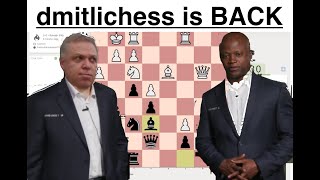 dmitlichess is back Chess Commentary Extension [upl. by Namya957]