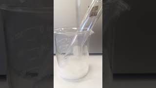 Magnesium React with dilute Hydrochloric Acid [upl. by Kinny]