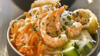 Recette  Bo bun aux crevettes [upl. by Garlaand]