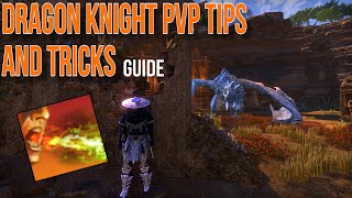 ESO Stamina DragonKnight PvP Tips and Tricks Rotation Guide [upl. by Flanders]