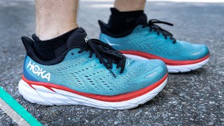 Hoka Clifton 8 InDepth Review  Roads Trails This Shoe Does it All [upl. by Dorran]