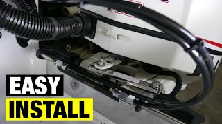 How to install Hydrodrive Hydraulic Steering Systems [upl. by Eetsirhc]