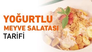 Yoğurtlu Meyve Salatası Tarifi  Yoğurtlu Meyve Salatası Nasıl Yapılır [upl. by Keener38]