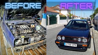 Golf mk2 GTI 16V OEM Project in 10 mins [upl. by Rahm]