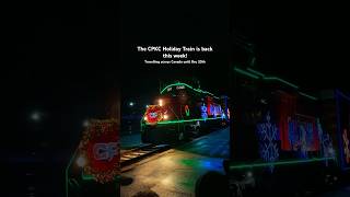 The CPKC Holiday Train is back canada cpkcholidaytrain holidaytrain christmas [upl. by Noremac463]