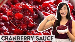 How to Make Cranberry Sauce 4Ways [upl. by Eibrik58]