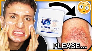 I tried E45 CREAM for ONE WEEK [upl. by Eiramanna]