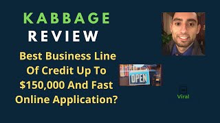 Kabbage Review  Best Business Line Of Credit Up To 150000 And Fast Online Application [upl. by Llyrat889]