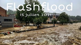 Inondations historiques  Historical floods 15 juillet 2021 Belgique  Belgium [upl. by Ahsirak]