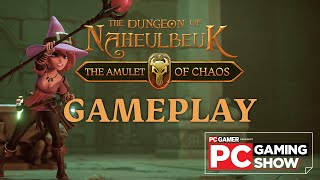 The Dungeon of Naheulbeuk The Amulet of Chaos  The Goblins Den PC Gaming Show Extended Gameplay [upl. by Zullo]