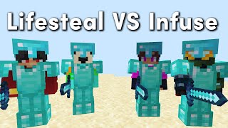 Lifesteal SMP VS Infuse SMP [upl. by Devi]