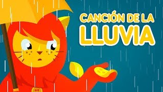 Canción infantil de la lluvia para niños y bebés ☔️  Nene León [upl. by Neleh]