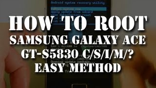 How to Root Samsung Galaxy Ace GTS5830 iDCM Android Smartphone English [upl. by Jed]