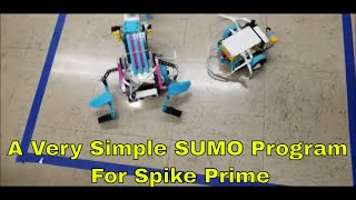 A Very Simple SUMO Program For Spike Prime [upl. by Sucramel437]