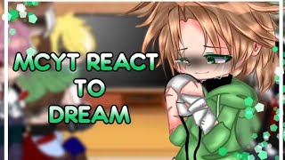 DSMP react to Dream  DREAM ANGST  GACHA CLUB [upl. by Nybor]