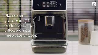 Philips 22003200 serie espressomachine – Ontkalken [upl. by Annawik]