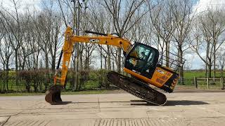 JCB JS130 LC Excavator  Test Drive Working Review  diggersandtractorscom [upl. by Marmion]