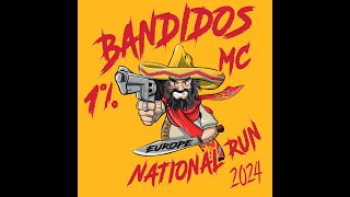 Bandidos MC  National Run 2024  Teaser [upl. by Sorips]