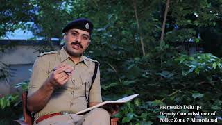 Premsukh Delu  IPS  Deputy commissioner of police zone 7 Ahmedabad [upl. by Risteau]