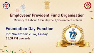 EPFO 72nd Foundation Day Function [upl. by Nakah821]