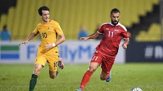 ملخص واهداف مباراة سوريا واستراليا 11  ملحق اسيا المؤهل لكاس العالم HQ [upl. by Yajet]