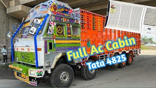 Full Ac Tata 4825 Truck  Full Ac cabin  New Gill Truck Body Patran  9417039257 [upl. by Zakaria]