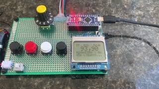 FM  RDS receiver with RDA5807 Arduino Nano and Nokia 5110 display [upl. by Ira]