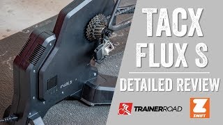 Tacx Flux S Review Unboxing Setup Accuracy Sound and more [upl. by Gregorio]