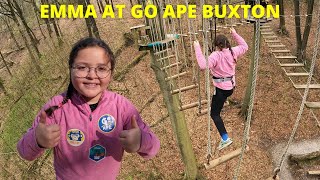 Emma at Go Ape Buxton  Treetop Challenge  Derbyshire [upl. by Avahc]