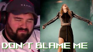 Singer reaction to TAYLOR SWIFT  DONT BLAME ME LIVE FROM REPUTATION TOUR [upl. by Schilt]