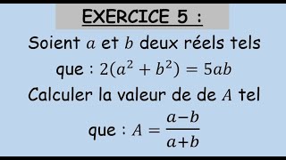 Série 1Exercice 5 Les ensembles des nombres tronc commun science شرح باللغتين العربية و الفرنسية [upl. by Grounds]