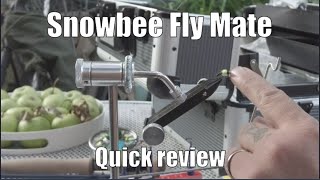 Snowbee Fly Mate fly tying vice review [upl. by Abil]