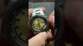 Alarm wrist watch Seiko Bellmatic vintagewatch [upl. by Niki]