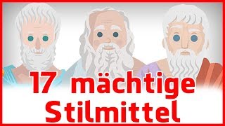 Rhetorische Stilmittel Die 17 wichtigsten Figuren einfach erklärt [upl. by Flam]