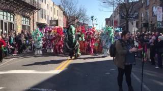 Ferko String Band  quotCherokeequot  Mummers Mardi Gras 2017 [upl. by Eppie]