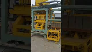 pallets free automatic block machine blockmakingmachine automaticblockmachine [upl. by Nirtak]