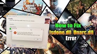 How to Fix Isdonedll Unarcdll Error During Game Installations All Big Games Fitgirl DODI Repack [upl. by Aseram]