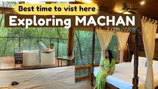 Exploring The Machan Lonavala Luxury stay in the Woods Tree house 4K [upl. by Ettennal]