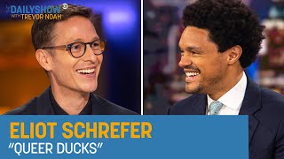 Eliot Schrefer  “Queer Ducks And Other Animals”  The Daily Show [upl. by Auahsoj]