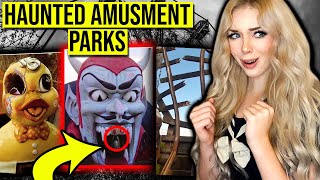 Scary HAUNTED Abandoned Amusement Parks YOUD NEVER WANT TO VISIT CREEPY [upl. by Engamrahc]