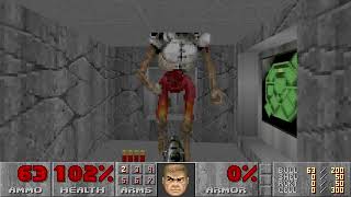 Doom II but every enemy is a Revenant  Nightmare  Pistol only No extra healthcheats 1st attempt [upl. by Beedon]