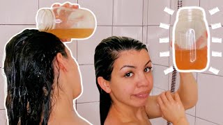 APPLE CIDER VINEGAR HAIR RINSE FOR HEALTHY HAIR [upl. by Naryb]