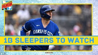 Top Fantasy Baseball Sleepers at First Base to Draft in 2024 [upl. by Diley]