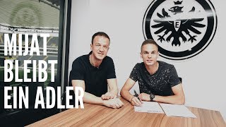 Interview  Mijat Gacinovic bleibt Adlerträger [upl. by Hooke]