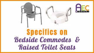 The Best Bedside Commodes and Raised Toilet Seats [upl. by Fitton]