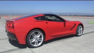 Testing the 2014 Chevy Corvette Stingray Z51 060 MPH til they take the keys away [upl. by Oaht]