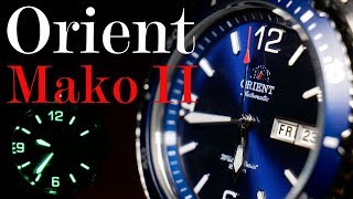 Orient Mako II Review  Perfectly Evolved FAA02002D9 [upl. by Canon161]