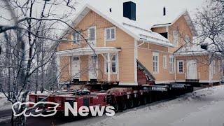 An Entire Swedish Town Is Moving Because the Ground Is Caving In [upl. by Alcott105]