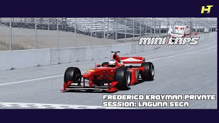 Mini Laps Episode 2 Frederico Kroymans At Laguna Seca [upl. by Barclay]